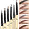 Dual Ended Waterproof Eyebrow Pencil With Brush For Long Lasting Definition 0
