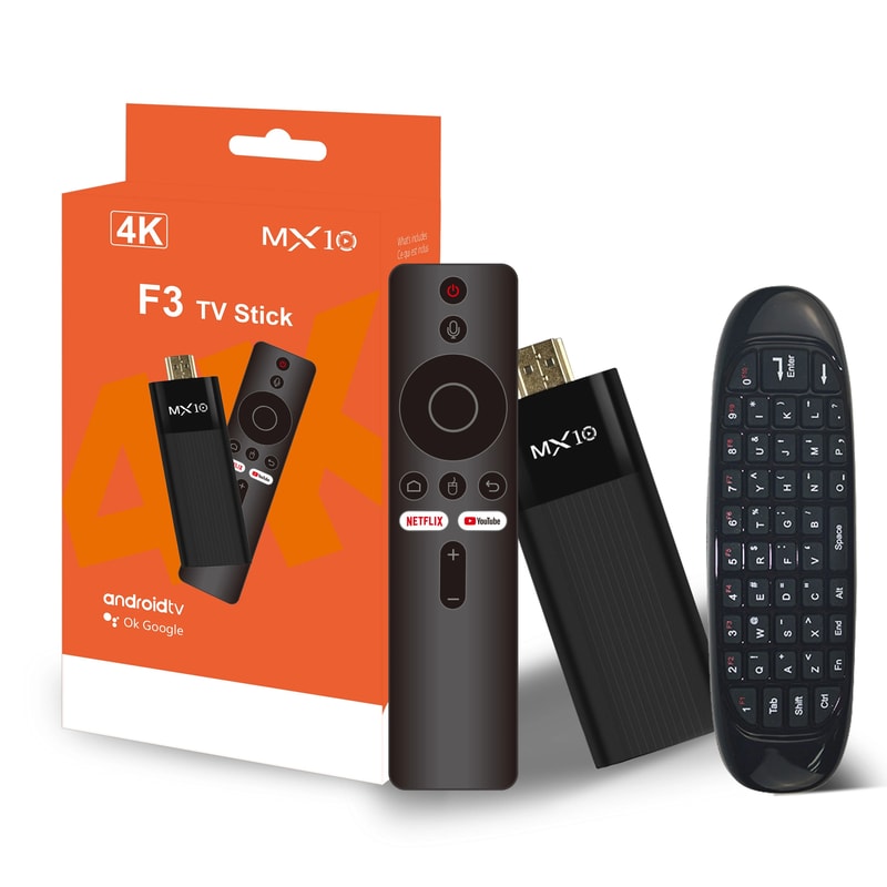 4K Android TV Stick With Dual Band WiFi And Voice Air Mouse Control 8