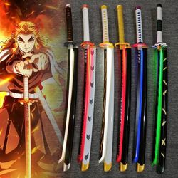 luminous led katana sword anime cosplay prop with realistic design