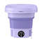 Portable Foldable Washing Machine With Spin Dryer For Small Laundry 8