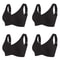 4Piece Seamless Wireless Push Up Bra Set For Women With Full Comfort Support 12