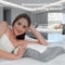 Side Sleeping Memory Foam Pillow With Slow Rebound Cervical Support 0