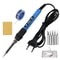 Adjustable Temperature Electric Soldering Iron With LCD Display And Soldering Tips 13
