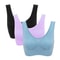 3PCS Seamless Wireless Plus Size Sports Bra With Pads For Women Comfort Lift Active Bra Set 15