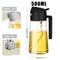 2in1 Olive Oil Dispenser Bottle With Spray Pour Function For Cooking And BBQ 13