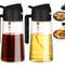 2in1 Olive Oil Dispenser Bottle With Spray Pour Function For Cooking And BBQ 15