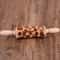 10Inch Wooden Embossed Rolling Pin With Coffee Lemon Flower Elk Pattern For Cookie And Pastry Bakin 13