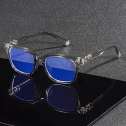 classic square anti blue light glasses for reading and computer use