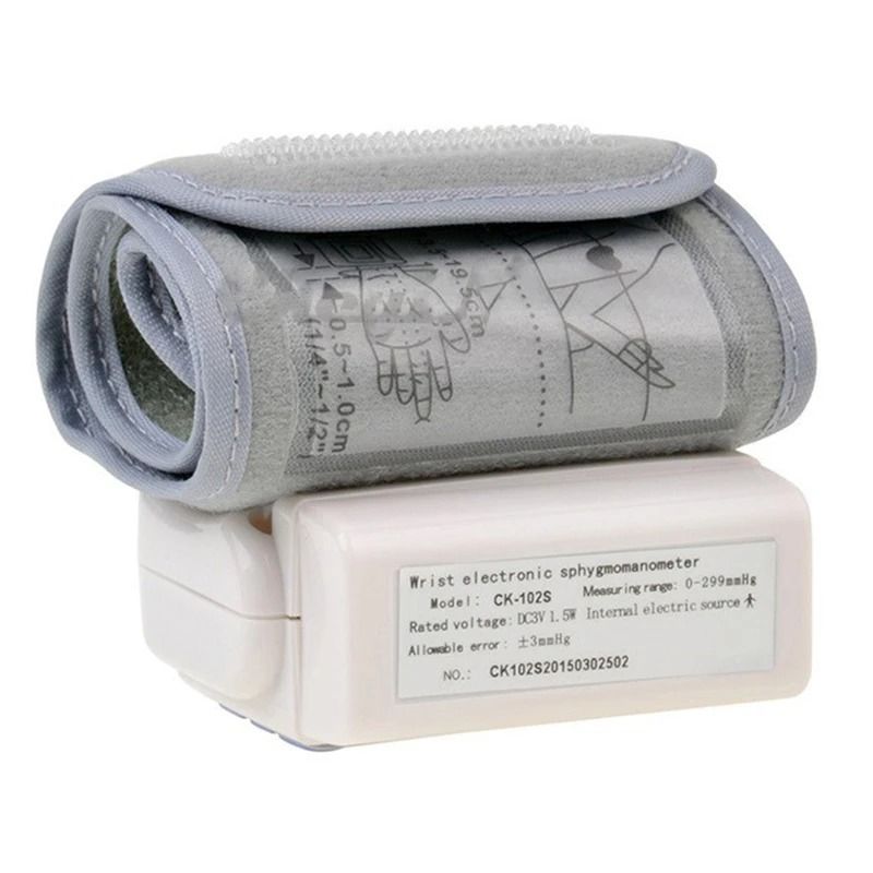 Digital Wrist Blood Pressure Monitor With Heartbeat And Pulse Rate Display 4