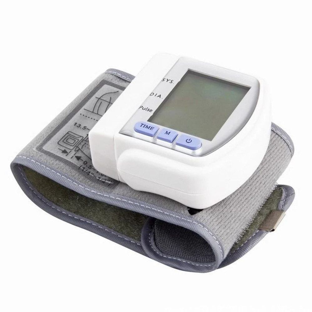 Digital Wrist Blood Pressure Monitor With Heartbeat And Pulse Rate Display 5