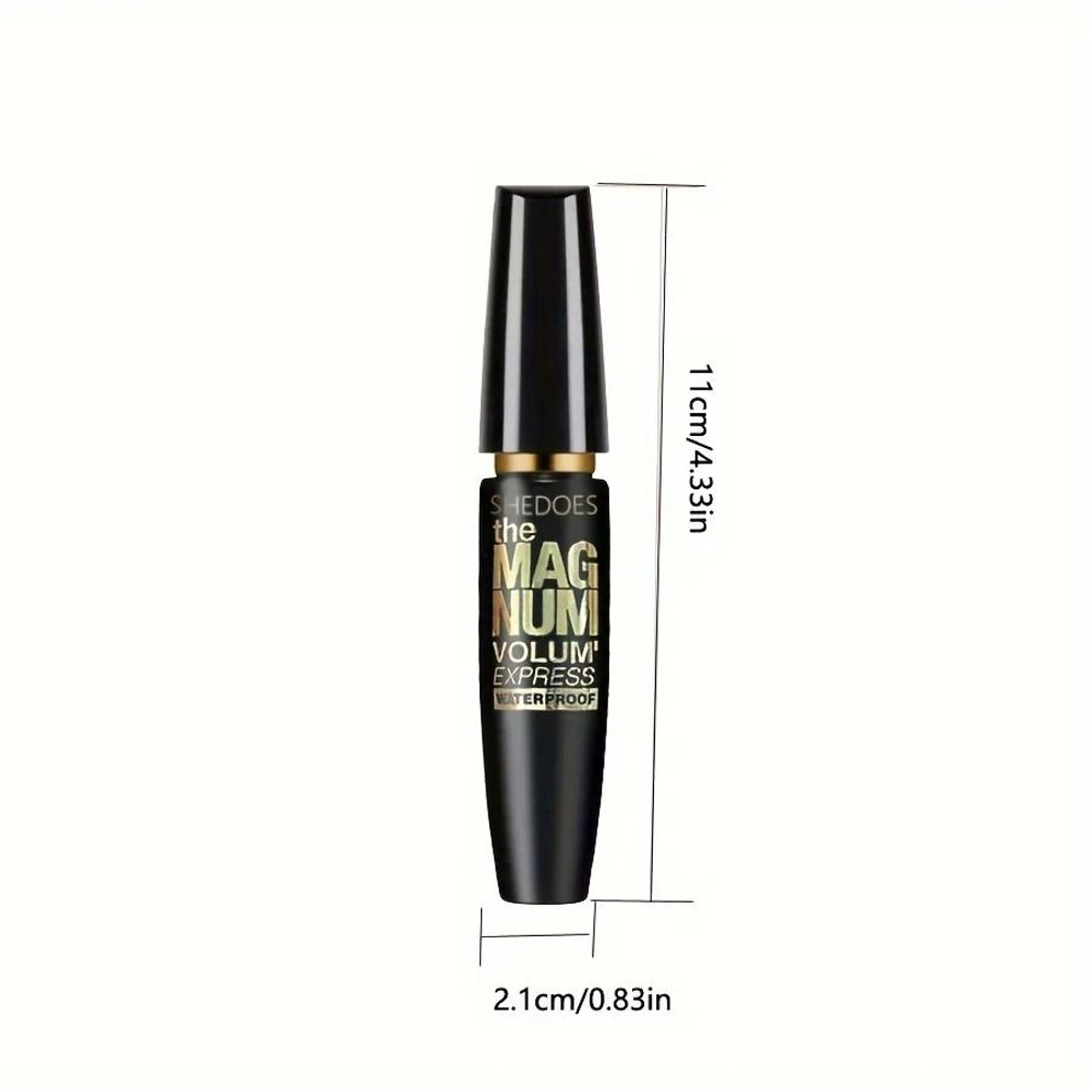 4D Black Mascara Waterproof Long Lasting Thickening And Curling Formula 6