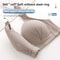 Large Size Front Buckle Push Up Bra Breathable Adjustable Thin Cup Underwear 2