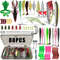 Fishing Lure Kit MultiLayered Tackle Box Set For Bass Trout And Pike 6