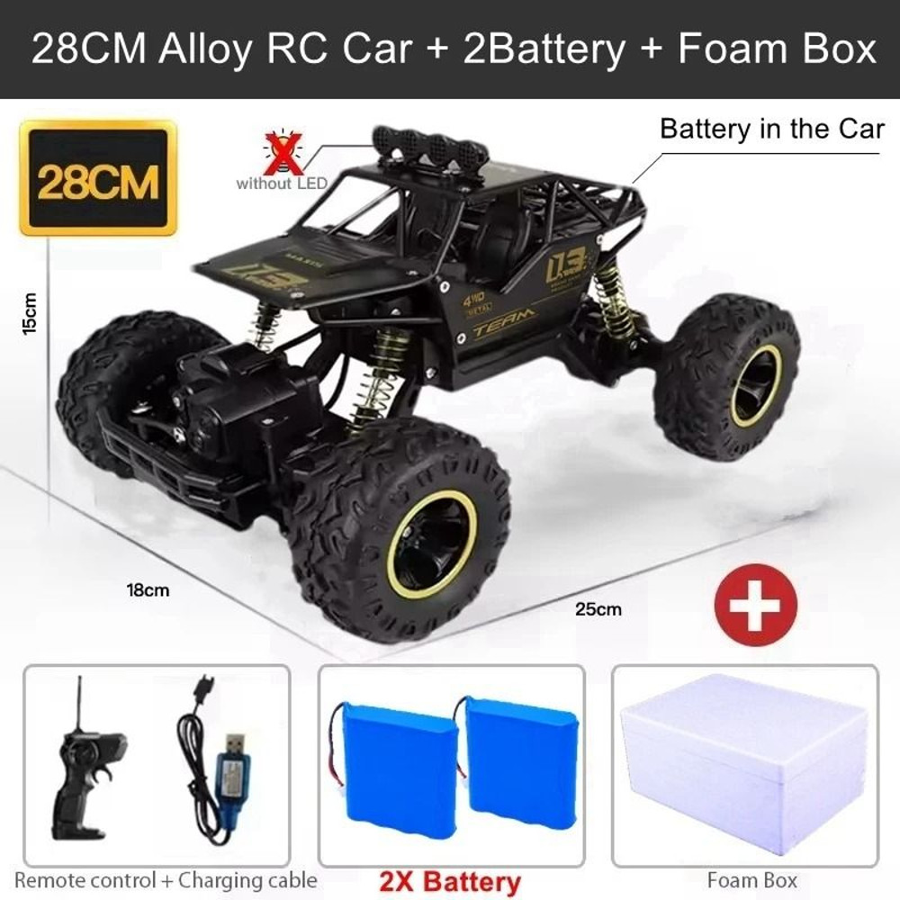 RC OffRoad Climbing Car 4WD AllTerrain Remote Control Vehicle For Kids And Adults 9