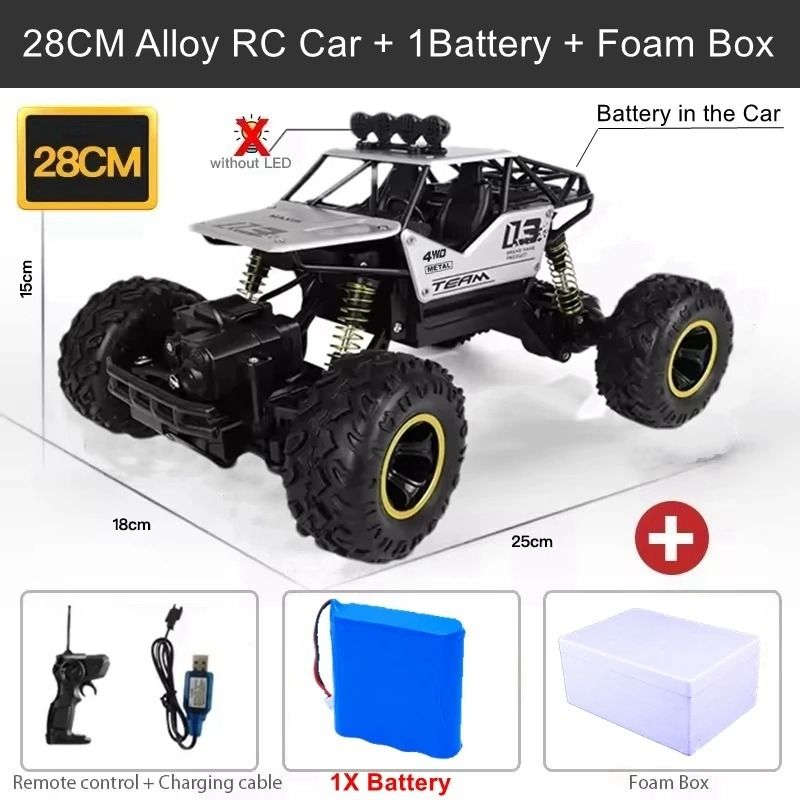 RC OffRoad Climbing Car 4WD AllTerrain Remote Control Vehicle For Kids And Adults 10