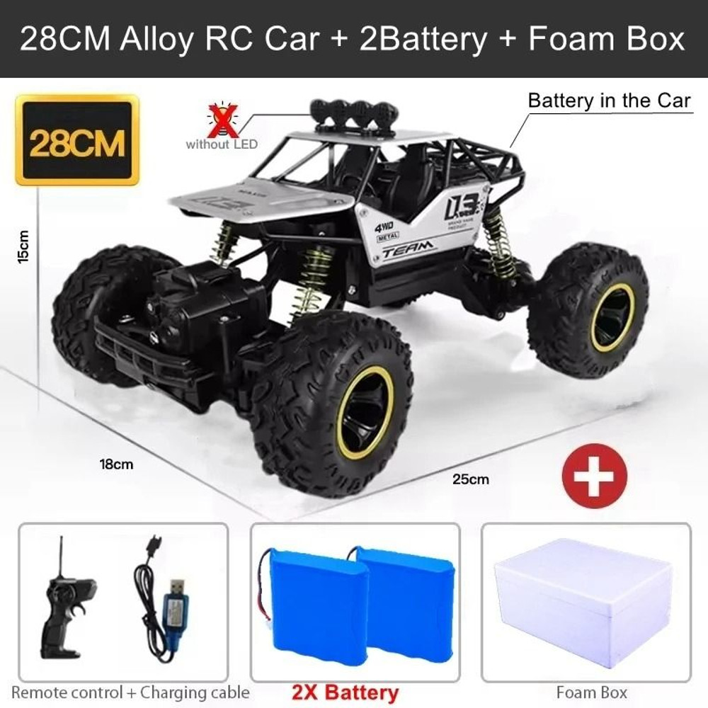 RC OffRoad Climbing Car 4WD AllTerrain Remote Control Vehicle For Kids And Adults 11