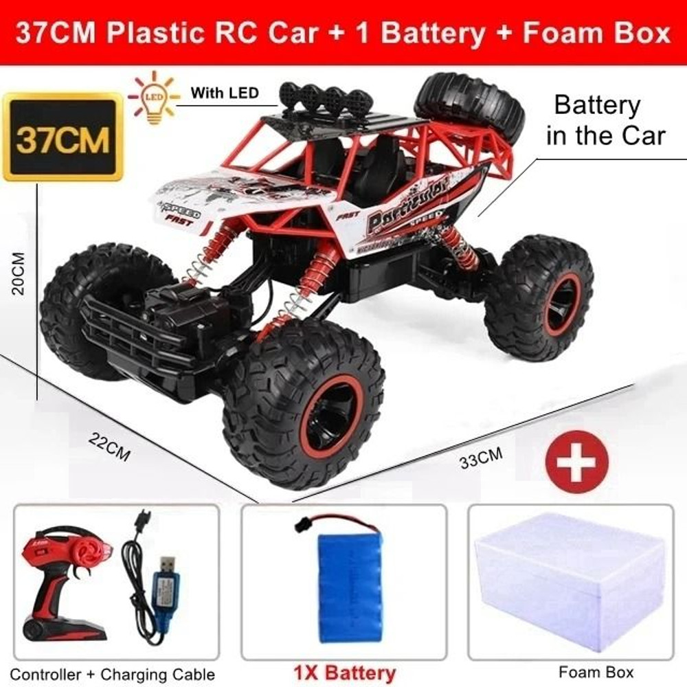 RC OffRoad Climbing Car 4WD AllTerrain Remote Control Vehicle For Kids And Adults 14