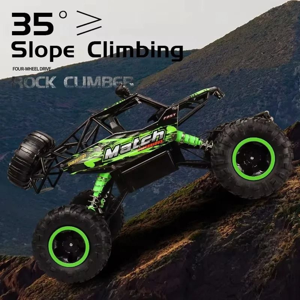 RC OffRoad Climbing Car 4WD AllTerrain Remote Control Vehicle For Kids And Adults 3