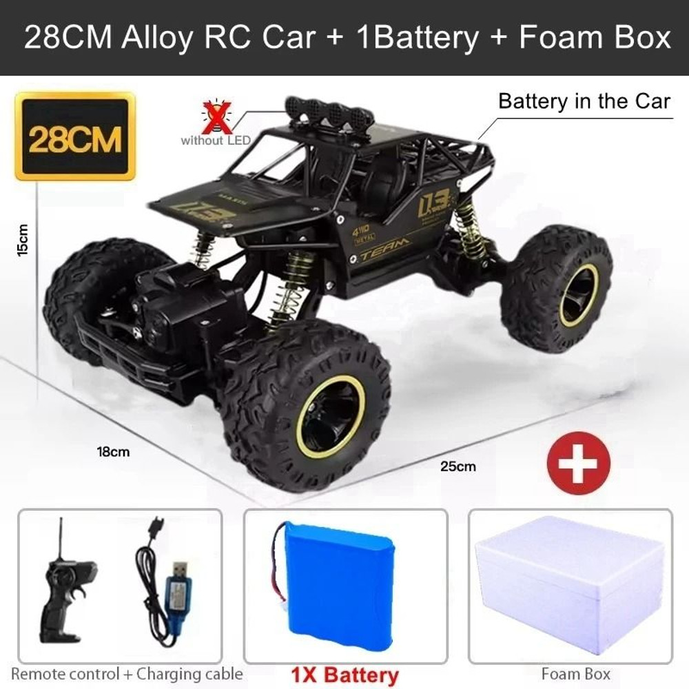 RC OffRoad Climbing Car 4WD AllTerrain Remote Control Vehicle For Kids And Adults 8