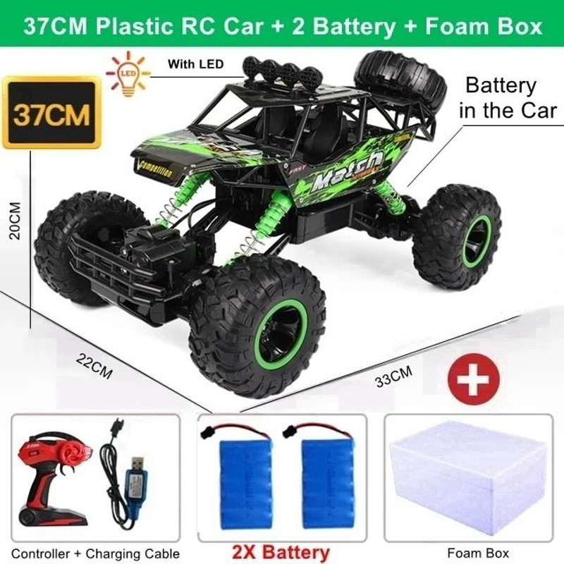 RC OffRoad Climbing Car 4WD AllTerrain Remote Control Vehicle For Kids And Adults 17