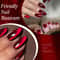 Red Ruby Cat Eye Magnetic Gel Nail Polish 4