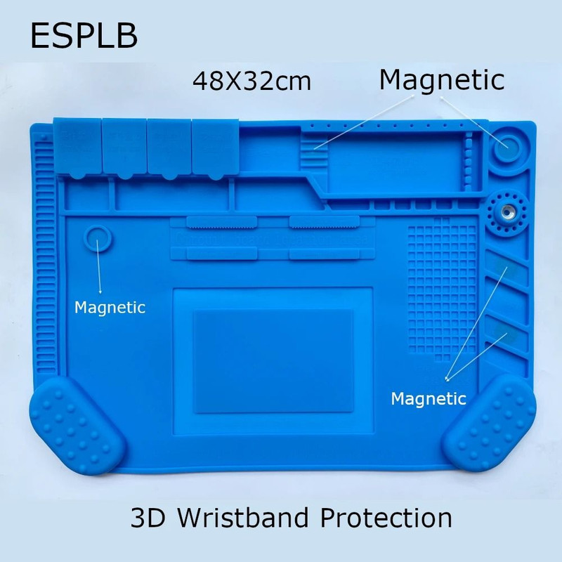 Heat Resistant Silicone Soldering Work Mat 8