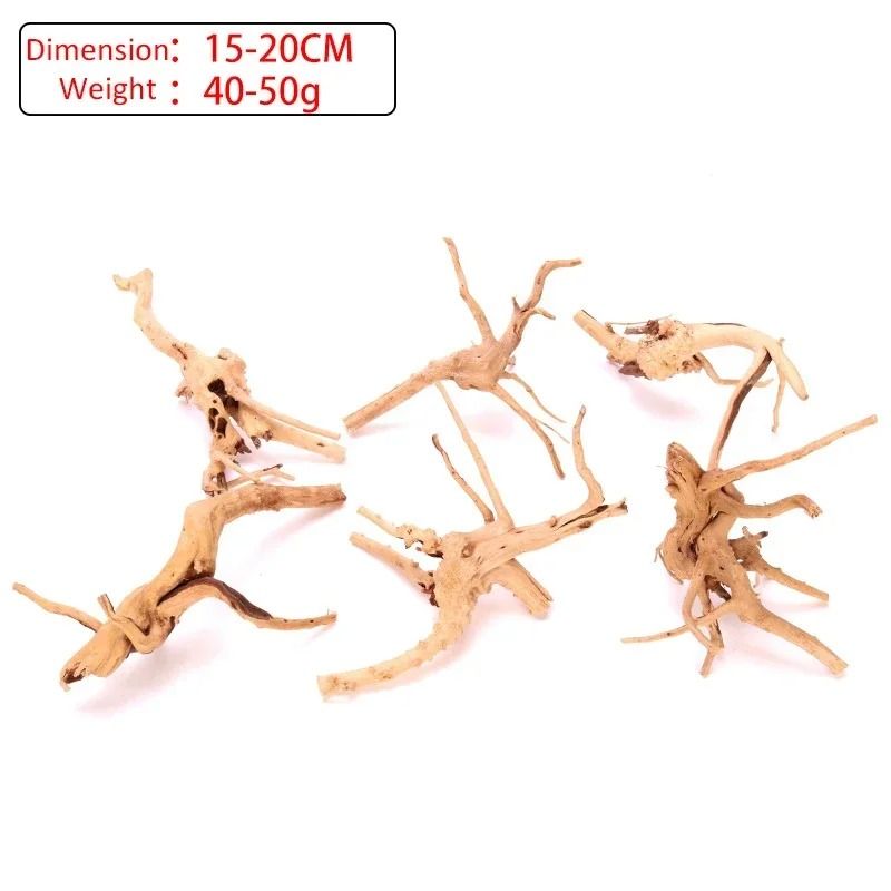 Natural Wooden Driftwood Decoration For Fish Tanks 9