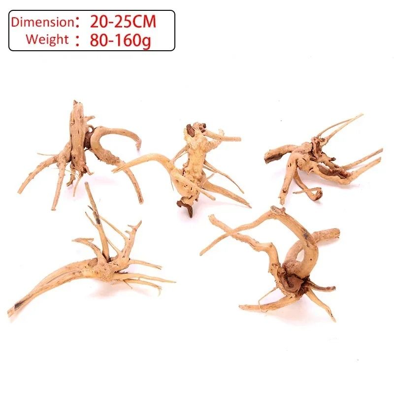Natural Wooden Driftwood Decoration For Fish Tanks 10