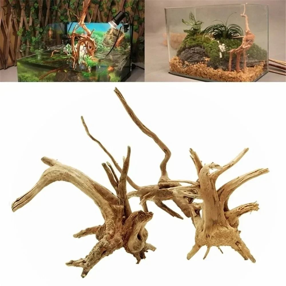 Natural Wooden Driftwood Decoration For Fish Tanks 2