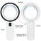 Handheld Illuminated Magnifying Glass With LED Lights 3
