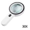 Handheld Illuminated Magnifying Glass With LED Lights 7