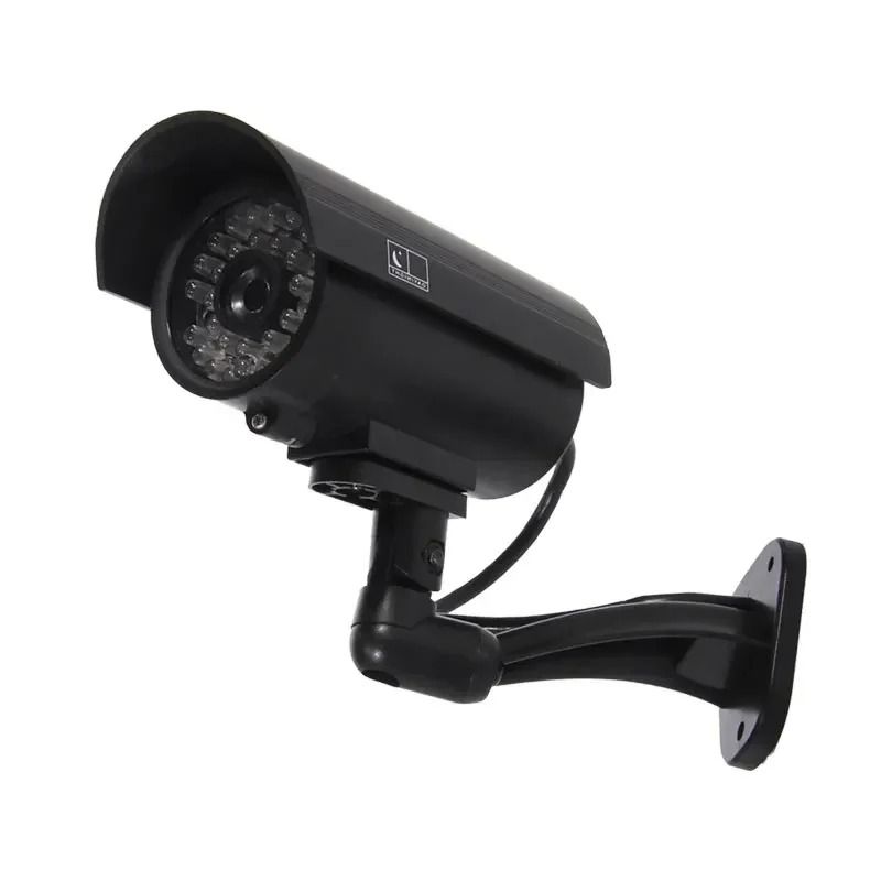 Simulation Solar CCTV Dummy Camera With Flashing LED Light 6
