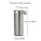 Automatic Sensor Soap Dispenser With Stainless Steel Design 6
