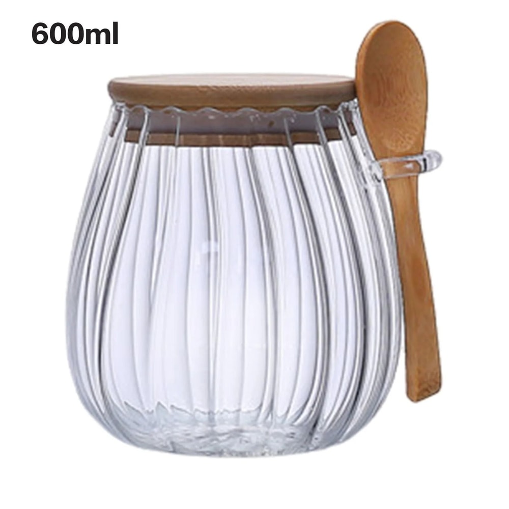 Airtight Glass Food Storage Jar With Lid 10