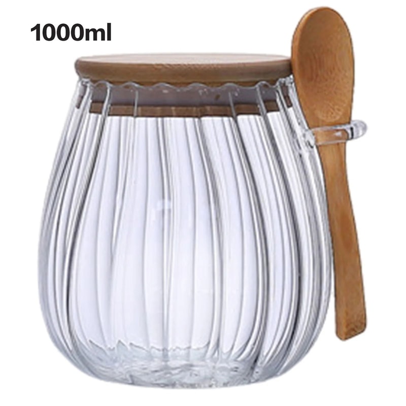 Airtight Glass Food Storage Jar With Lid 11