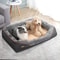 Large Dog Bed With Washable Cover And Waterproof Base 2