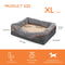 Large Dog Bed With Washable Cover And Waterproof Base 9