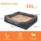 Large Dog Bed With Washable Cover And Waterproof Base 8