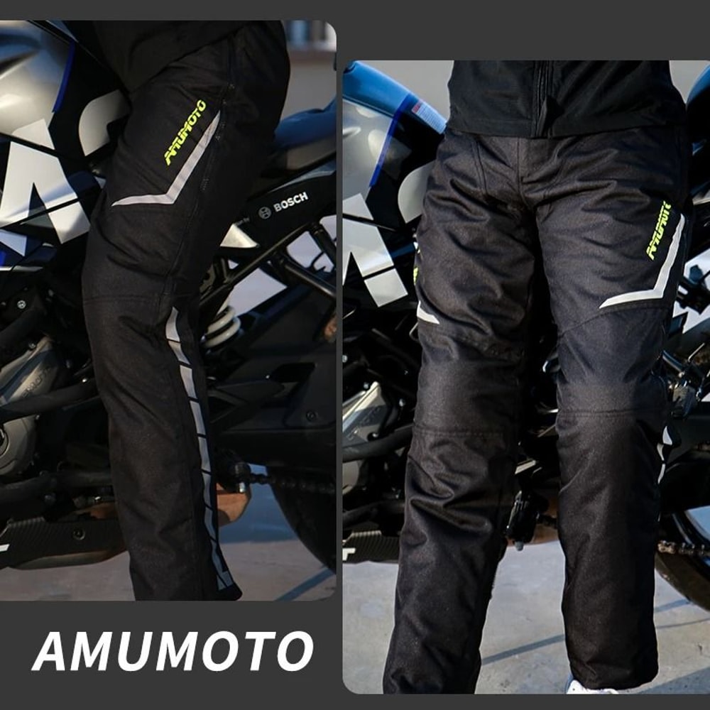 Motorcycle Quick Take Off Waterproof Thermal Pants 5