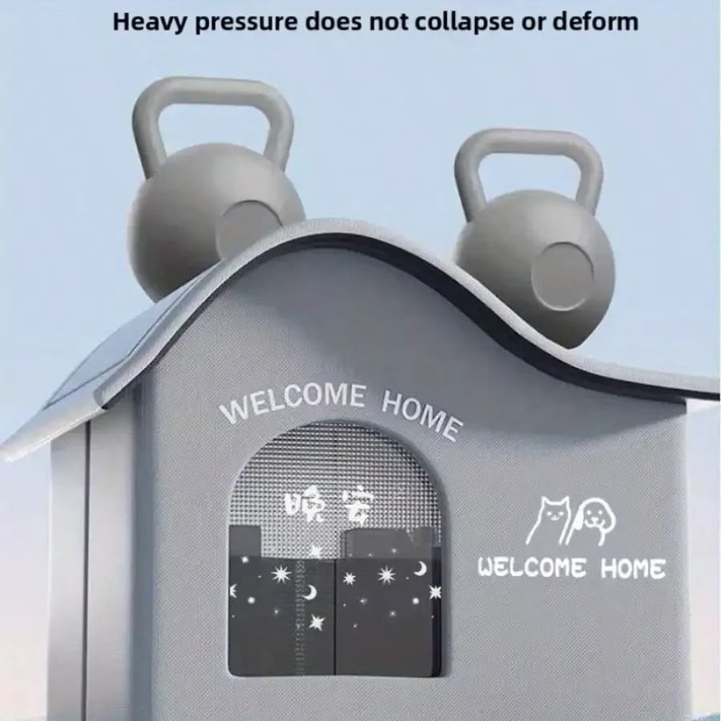 Summer Cooling Pet Ice House Bed For Cats And Dogs 4