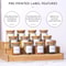 Glass Spice Jars Set With Airtight Borosilicate Containers 1