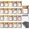 Glass Spice Jars Set With Airtight Borosilicate Containers 5