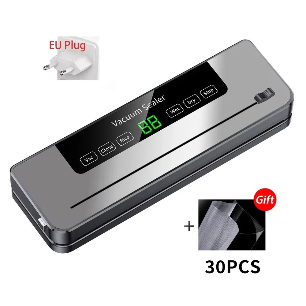 Electric Vacuum Sealer With Built In Cutter And Touch Controls 9