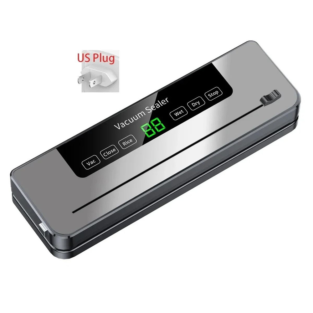 Electric Vacuum Sealer With Built In Cutter And Touch Controls 7