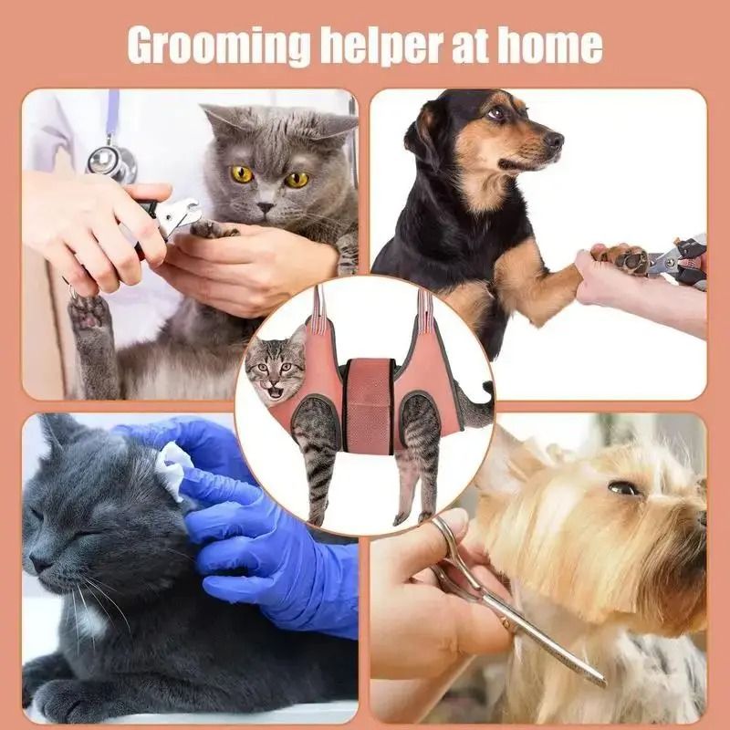 Pet Grooming Hammock Helper For Cats And Small Dogs 5