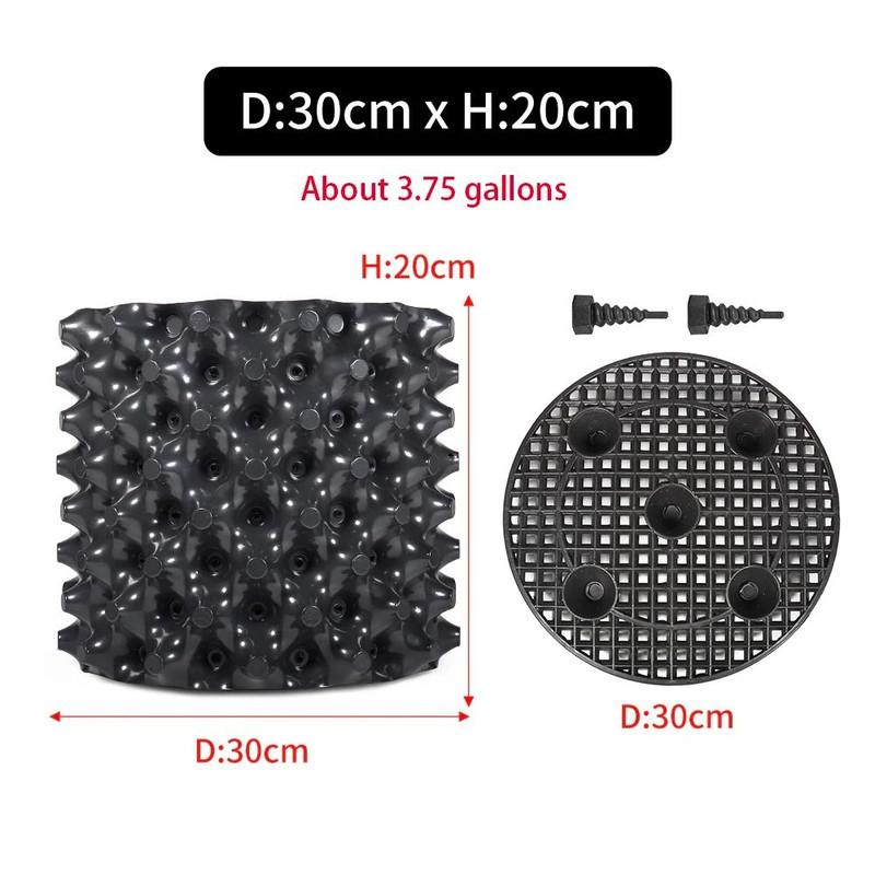 Root Control Nursery Pots For Fast Plant Growth And Transplanting 10