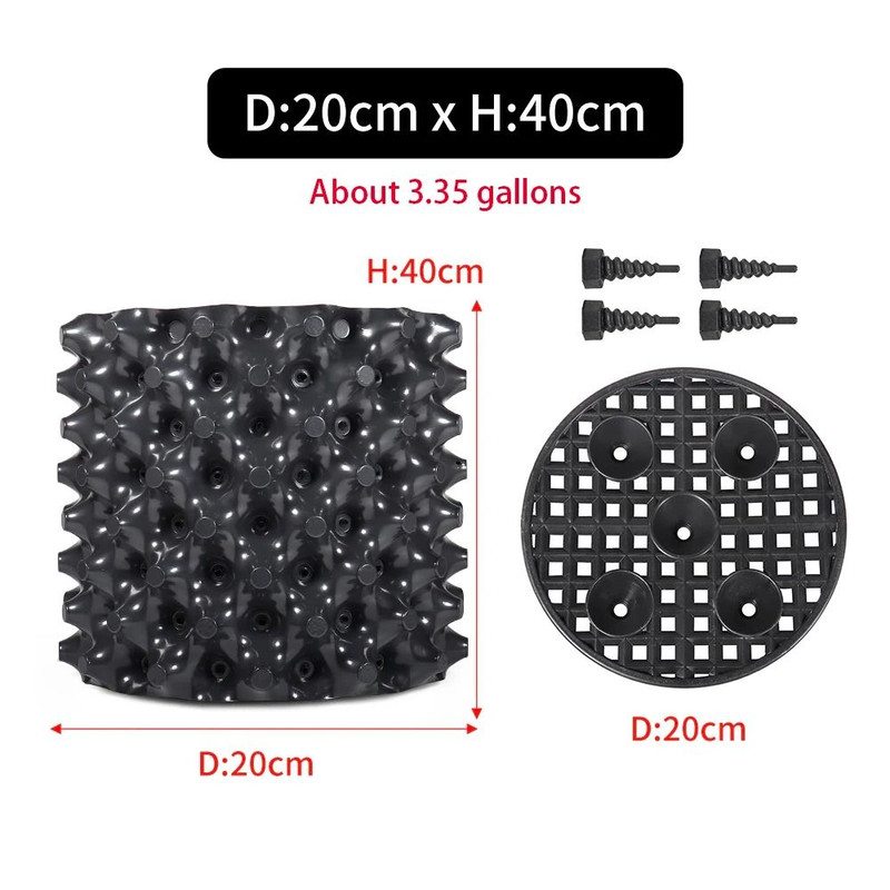 Root Control Nursery Pots For Fast Plant Growth And Transplanting 15