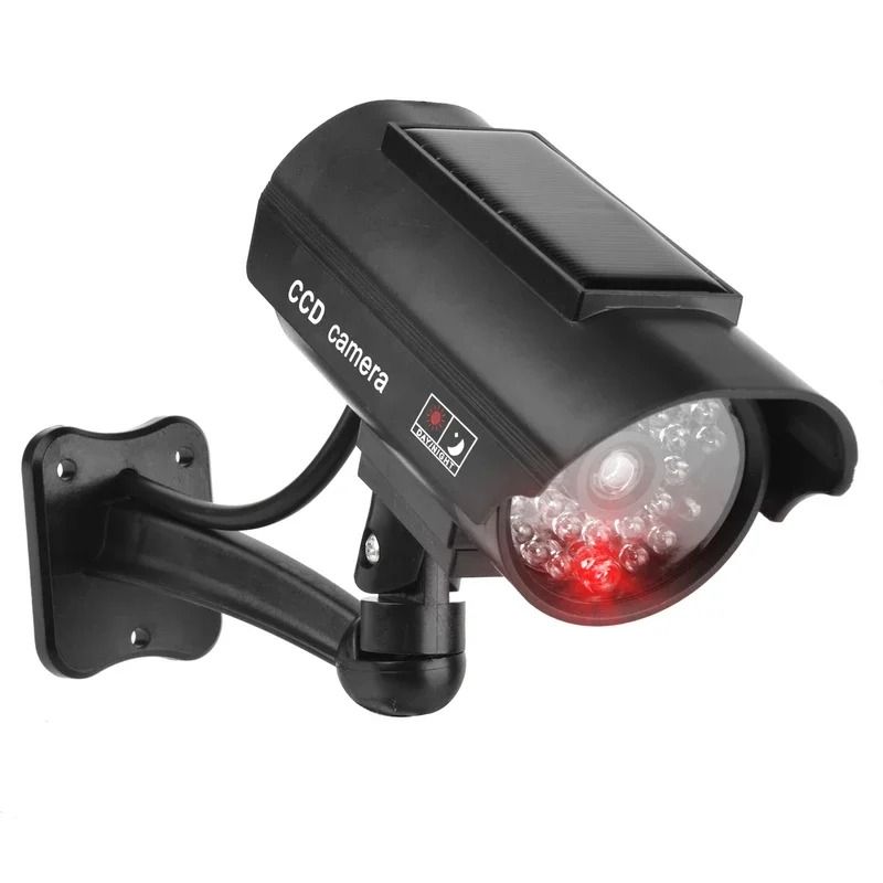 Solar Dummy Security Camera With Flashing LED Light For Indoor And Outdoor Use 6