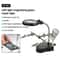 Welding Magnifier Clip Tool With 35X To 12X Auxiliary Lenses For Soldering And Circuit Work 6