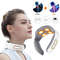 Electric Neck Shoulder Pulse Massager With Heat And TENS Magnetic Pulse Therapy For Pain Relief 0